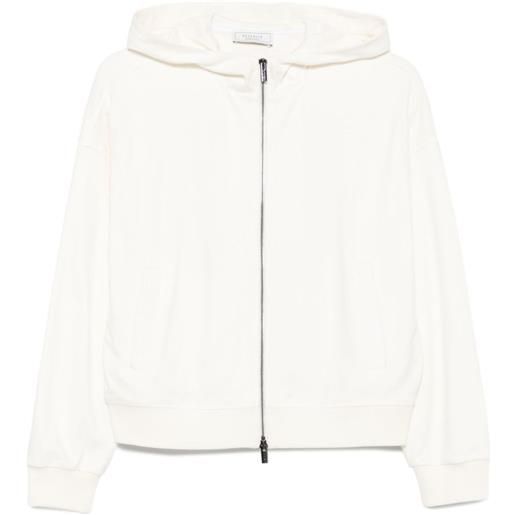 Peserico felpa con cappuccio - toni neutri