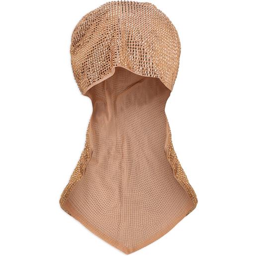 Giuseppe Di Morabito bandana decorata - toni neutri