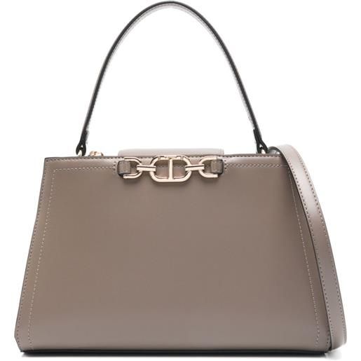 TWINSET borsa tote first class - grigio