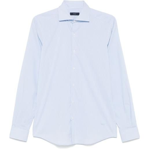Fay camicia a righe - blu