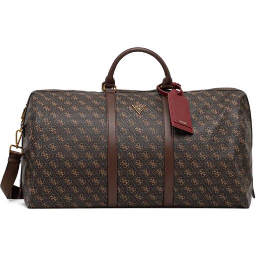 GUESS USA borsone pisa 4g - marrone