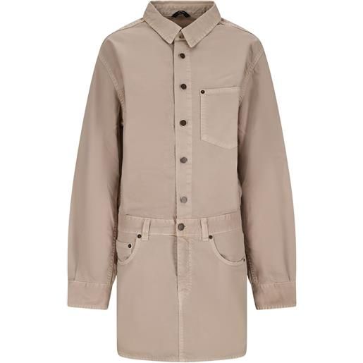 Destin chemisier corto - toni neutri