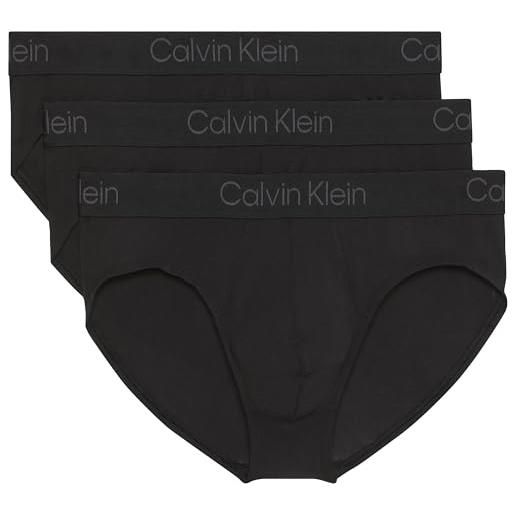 Calvin Klein hip brief 3pk tg. Small ub1 - black small