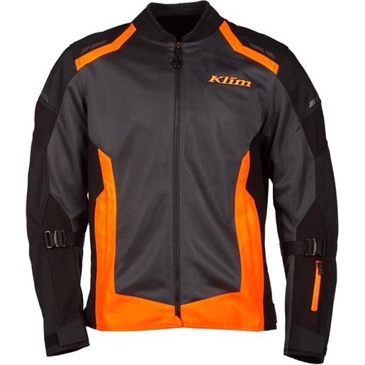 KLIM - giacca KLIM - giacca induction nero / strike orange