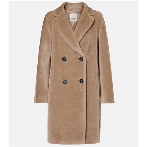 'S Max Mara cappotto roseto in alpaca e lana