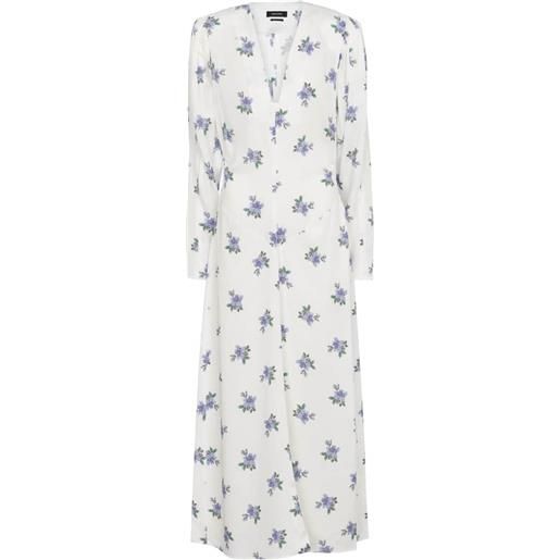 Isabel Marant abito bagenia a stampa floreale