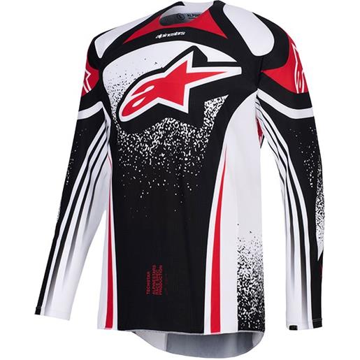 ALPINESTARS maglia techstar nomur rosso bianco ALPINESTARS
