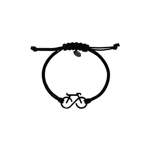 Bracciale Bici Aloha In Acciaio - Regolabile Per Ciclisti Uomo E Donna, Idea Regalo