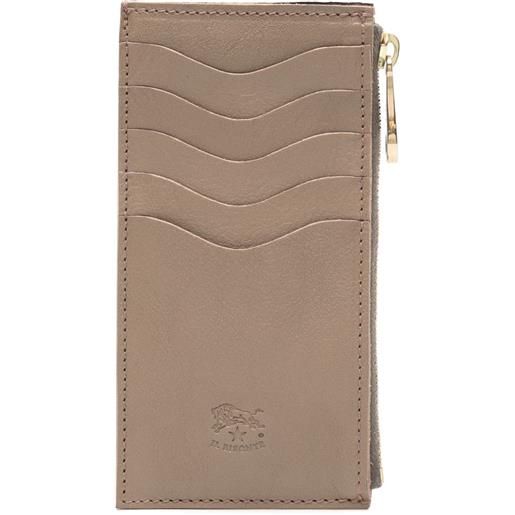 Il Bisonte portafoglio in pelle - toni neutri