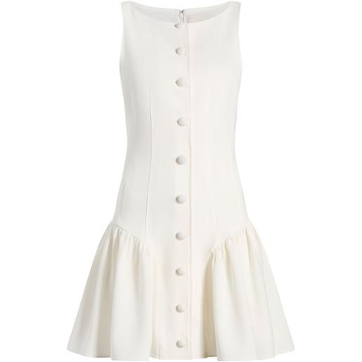 Cinq A Sept abito con ruches - bianco