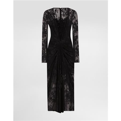 Dolce & Gabbana abito in pizzo floreale