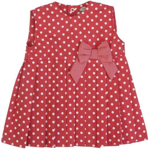 Fs - Baby vestito neonata bambina giro manica pois - ladybug