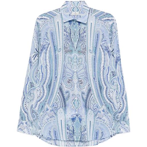ETRO camicia con stampa paisley - bianco
