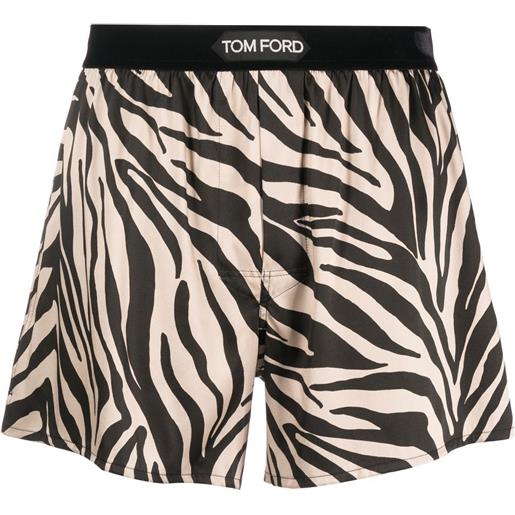 TOM FORD boxer zebrati - toni neutri