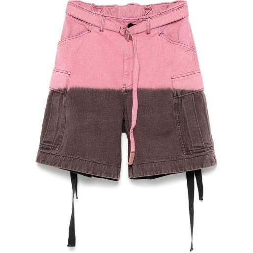 sacai bermuda - rosa