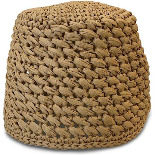 Loro Piana cappello intrecciato jasmine - toni neutri