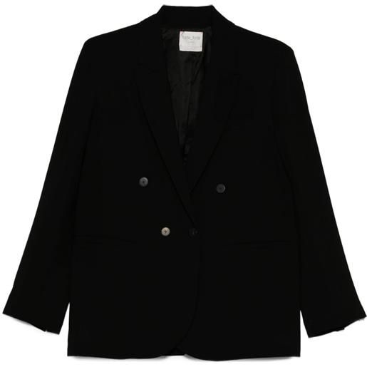Forte Forte blazer doppiopetto - nero