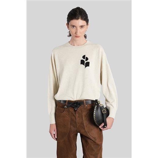 Marant Etoile maglia marisans in cotone beige