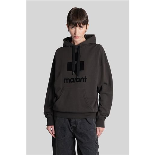 Marant Etoile felpa mansel in cotone grigio