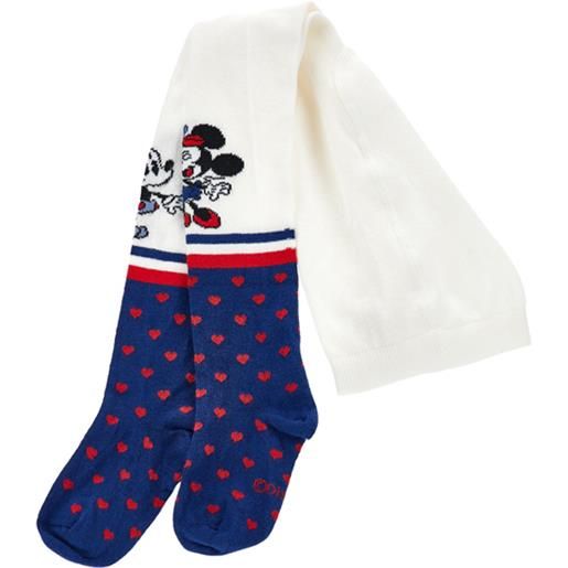 Monnalisa collant mickey e minnie cuori