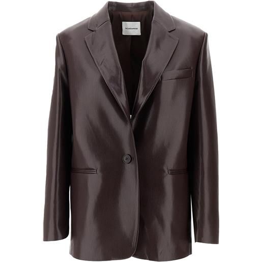 THE ANDAMANE blazer con bottone singolo - marrone