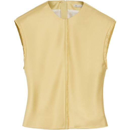 AMI Paris top smanicato - verde