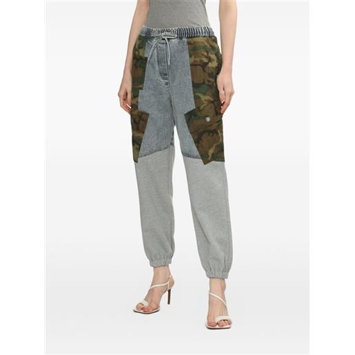 3.1 Phillip Lim jeans con stampa camouflage - blu