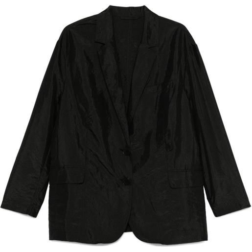 Tibi blazer a due bottoni - nero
