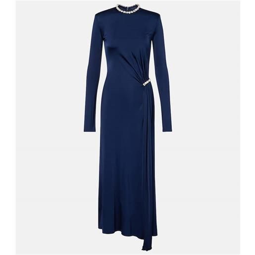 David Koma abito midi con cristalli