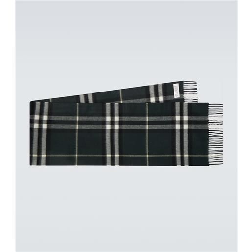 Burberry sciarpa Burberry check in cashmere