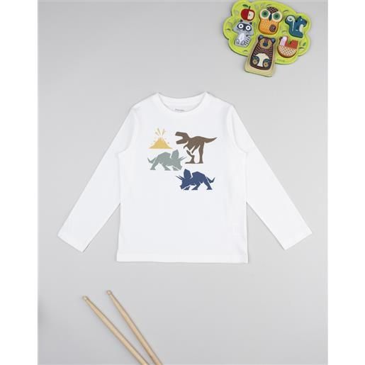 Prénatal t-shirt bimbo bianca stampata