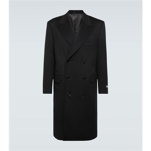 Canali soprabito in lana e cashmere