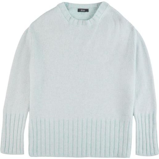 Fay maglione a maniche lunghe - blu