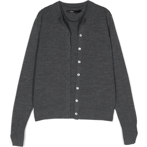 Seventy completo in maglia - grigio