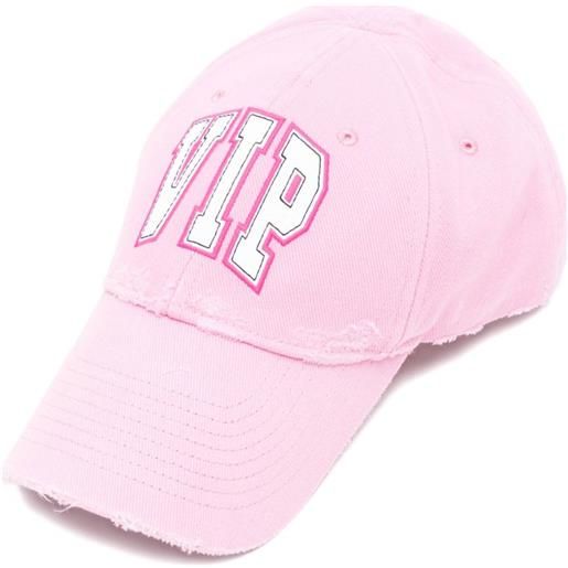 Balenciaga cappello da baseball vip teamp - rosa