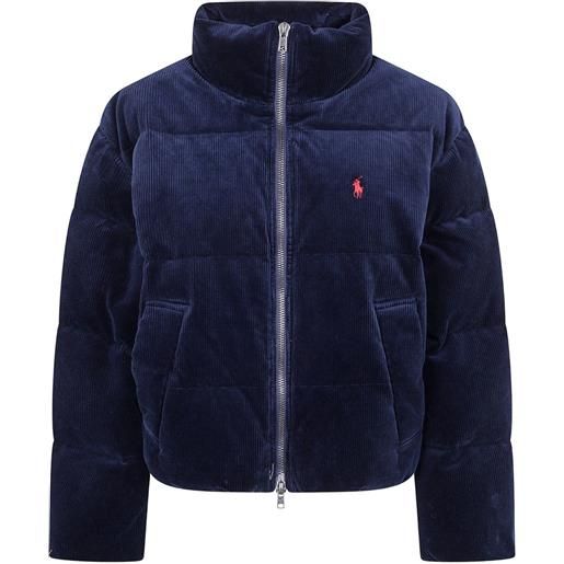 Polo Ralph Lauren piumino a coste - blu