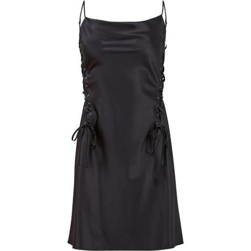 Fleur Du Mal abito corto ella - nero
