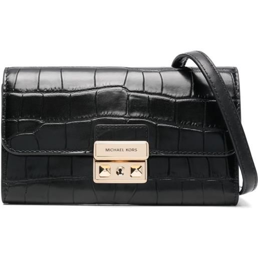 Michael Michael Kors borsa a tracolla tribeca piccola - nero