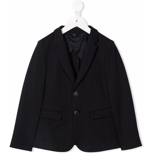 Emporio Armani Kids blazer monopetto - blu