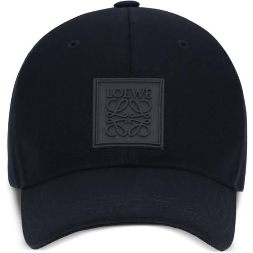 LOEWE cappello da baseball con applicazione - blu