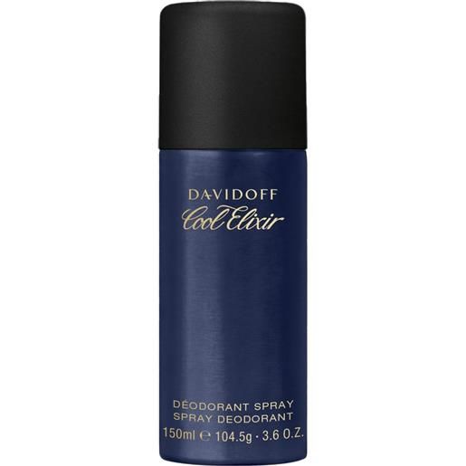 DAVIDOFF cool water elixir deodorante 150ml