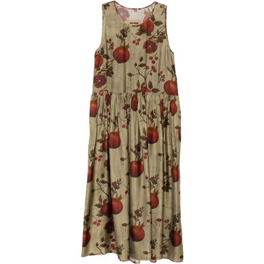 Uma Wang abito smanicato - verde