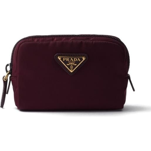 Prada pouch re-nylon micro - rosso