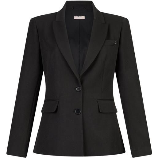 LIU JO blazer con due bottoni - nero