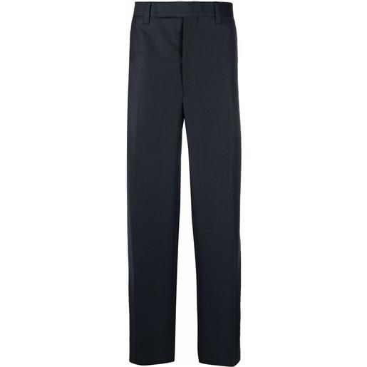 Prada pantaloni glen a quadri - blu