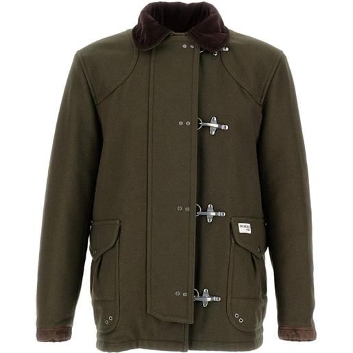 Fay parka con applicazione - verde