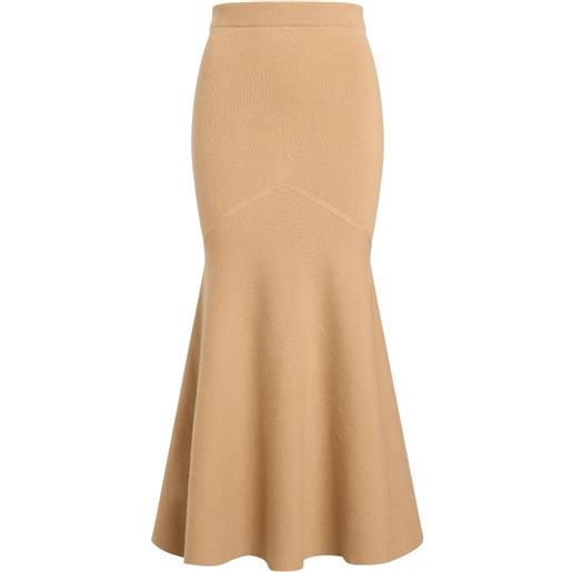 Patou gonna a vita alta - marrone