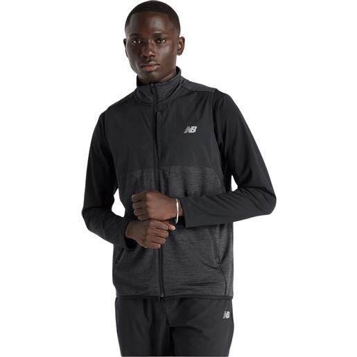 NEW BALANCE heat grid vest gilet running uomo