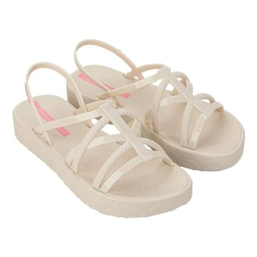 Ipanema diversa flatform ad, infradito donna, beige, 39 eu