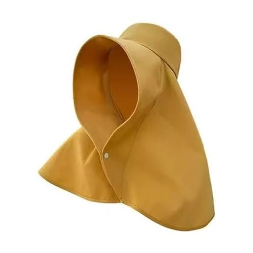 Cappello Da Sole Donna Con Tesa Larga - Pieghevole, Rete, Per Trekking, Escursionismo, Safari - Foto 8